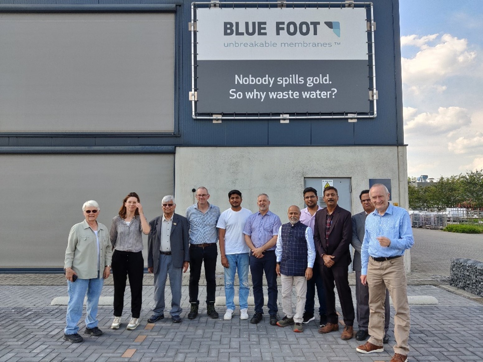 Pavitra Ganga General Assembly visits Blue Foot Membranes