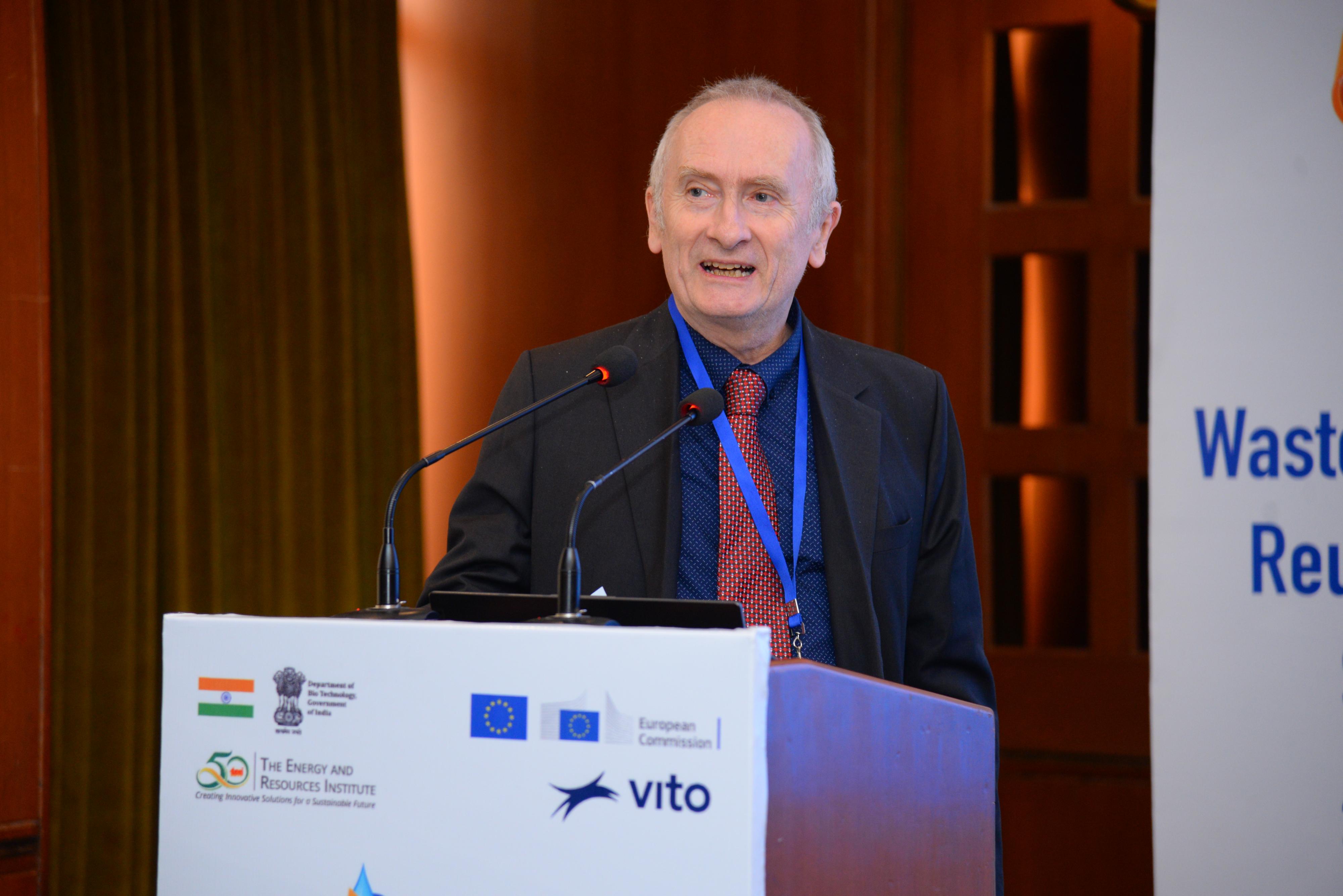 Dr. Paul Campling, International Business Development Manager at VITO and Project Coordinator of Pavitra Ganga 
