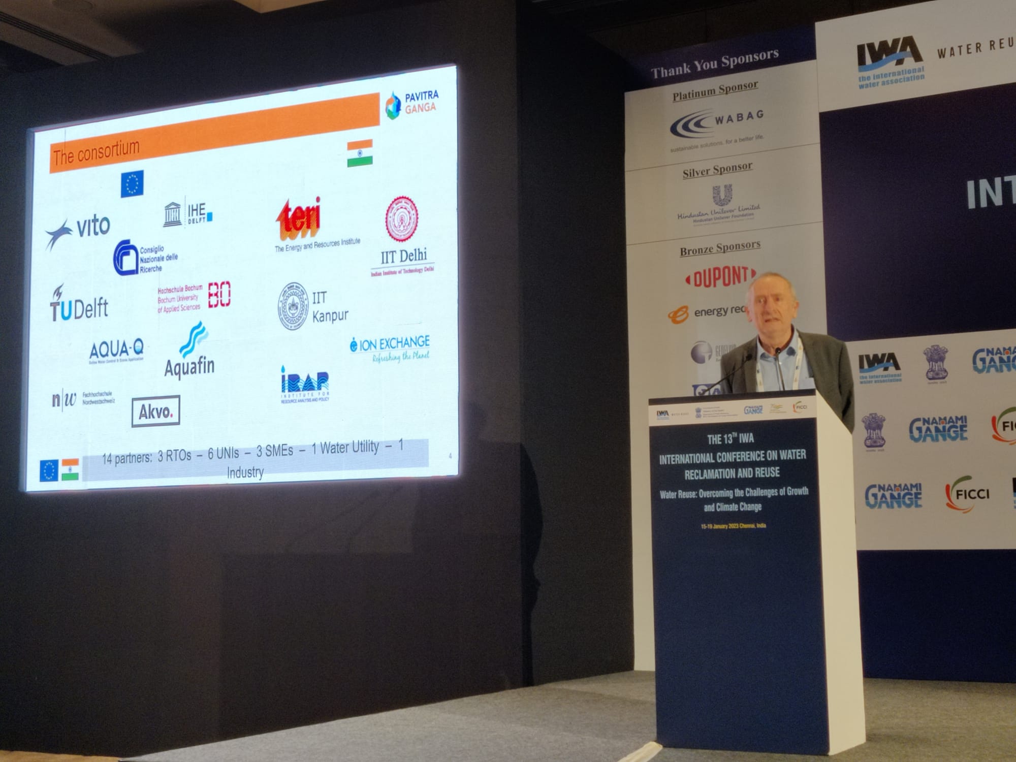 Presentation at IWA Conference in Chennai